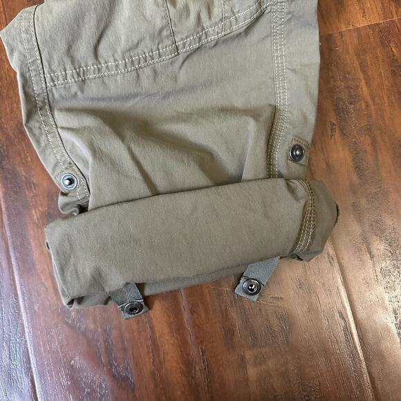 KUHL Splash Roll-Up Pant Olive Green Cargo Straight Camping Hiking - Picture 8 of 16